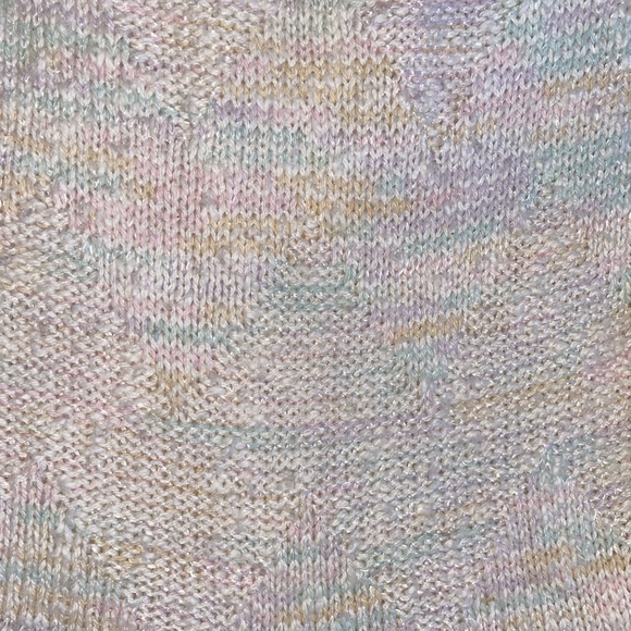 Vintage, pastel Alyssa Brooke pullover knit sweatshirt - Picture 4 of 5